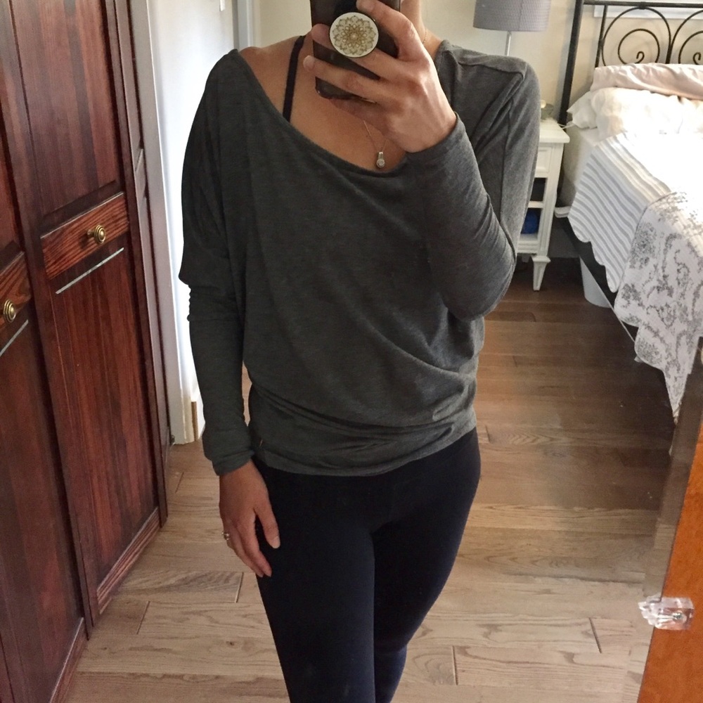 Lucy long sleeve off shoulder top